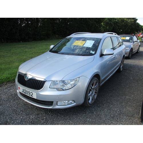 5 - A 2012 Skoda Superb Elegance 2.0 TDi estate J121192 (diesel/automatic), odometer reading 36,357 mile... 