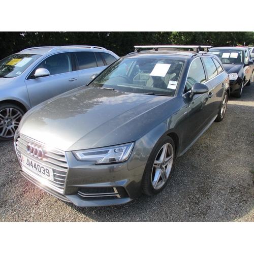 7 - A 2016 Audi A4 S-Line 2.0 TDi estate J144039 (diesel/automatic), odometer reading 53,432 miles