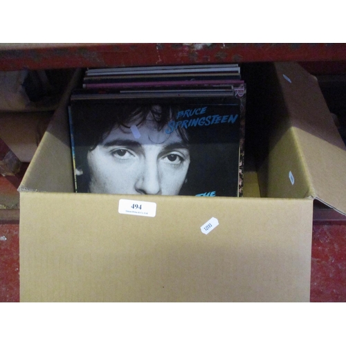 494 - A quantity of vinyl long playing records