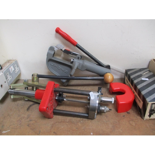 132 - Assorted Lyman reloading equipment and associated items