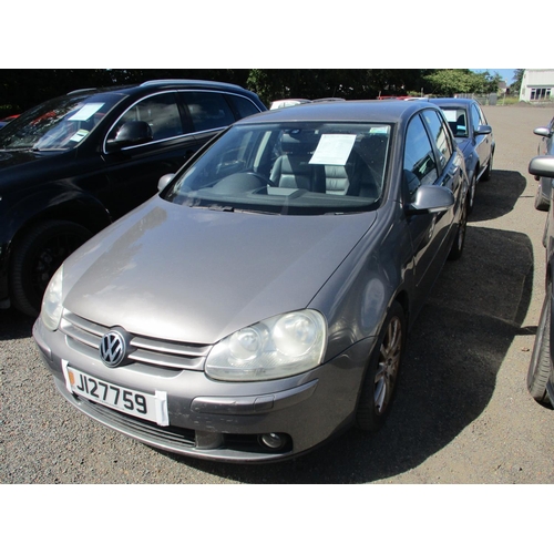 11 - A 2006 Volkswagen Golf GT 2.0 TDi five door hatchback J127759 (diesel/manual), odometer reading 100,... 