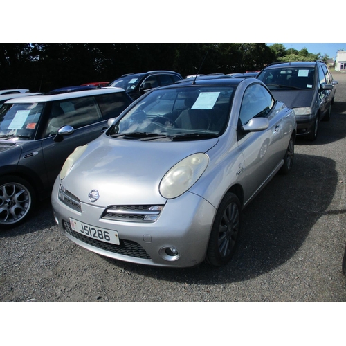 13 - A 2006 Nissan Micra Sport C+C 1.6 convertible J51286 (petrol/manual), odometer reading 79,770 miles