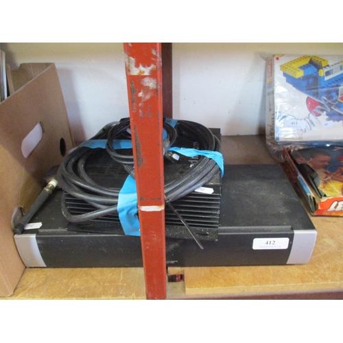 412 - A Bose MC1 media center together with an Ad Notam mirror power unit
