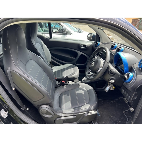 1 - A 2018 Smart Fortwo Brabus Nightsky EQ coupe J133709 (full electric/automatic), odometer reading 18,... 