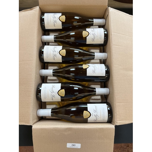 285 - A case (12 x 750ml) of 2012 Pouillac Fume