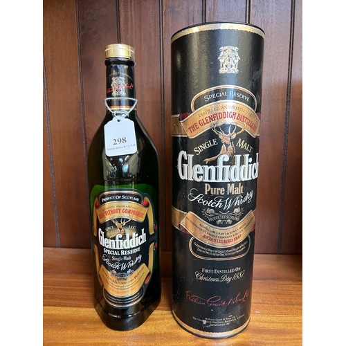 298 - A 1L bottle of Glenfiddich Special Reserve Single Malt Scotch Whisky