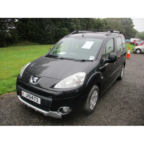 5 - A 2012 Peugeot Partner Tepee 1.6 HDi MPV J151473 (diesel/manual), odometer reading 146,390 miles