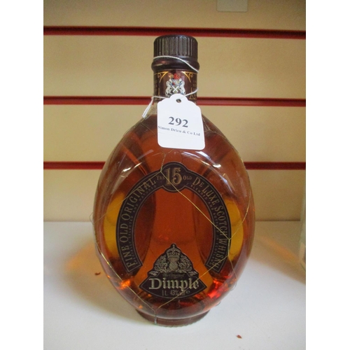 292 - A 1L bottle of Fine Old Original 15 Year Old Dimple Deluxe  Scotch Whisky