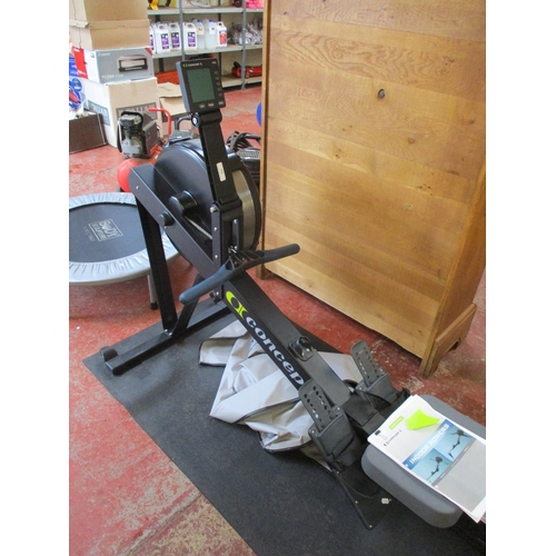 310 - A Concept 2 indoor rower and accessories