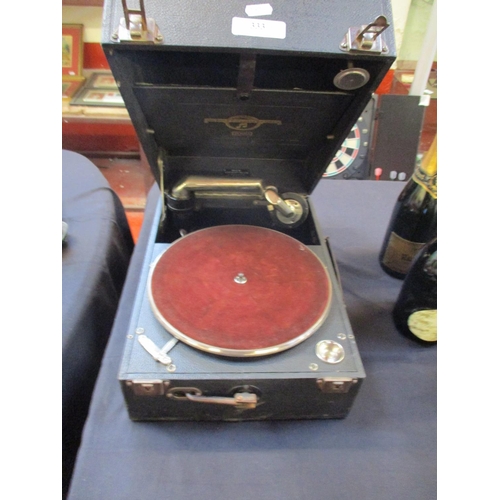 333 - A vintage Columbia portable gramophone