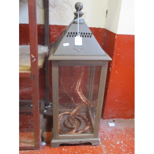 433 - A large candle lantern