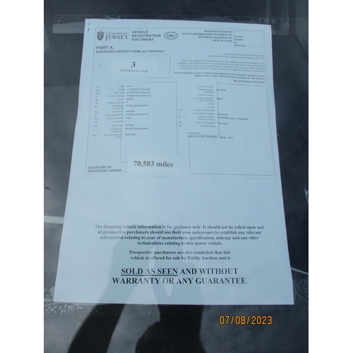 3 - A 2009 Fiat 500 Sport Dualogic 1.4 three door hatchback J135816 (petrol/automatic), odometer reading... 