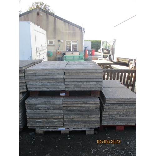 19 - Three pallets of paving slabs