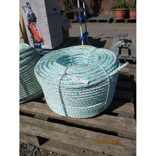 59 - A coil of 16mm rope - New