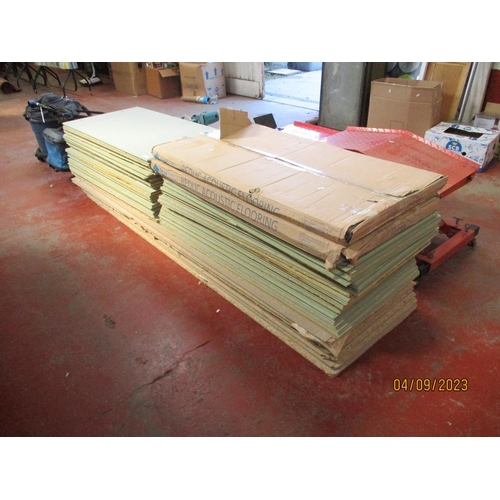 83 - A quantity of sound proof flooring and other flooring