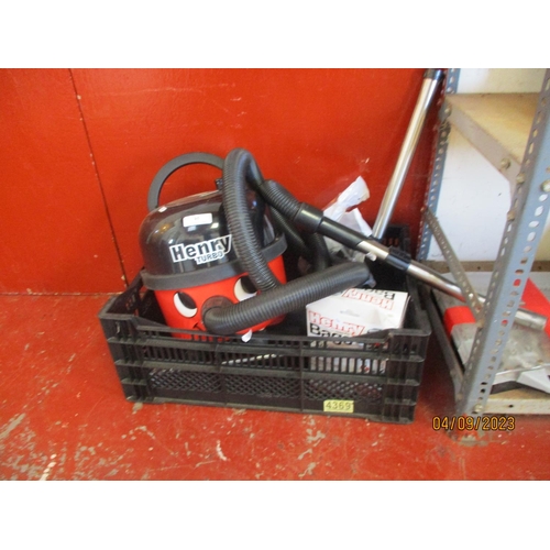 85 - A Numatic vacuum cleaner and accessories