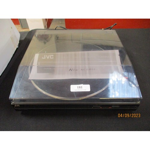 181 - A JVC L-E20 fully automatic record turntable