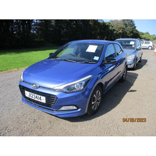 4 - A 2018 Hyundai i20 GO! Se 1.2 five door hatchback J123414 (petrol/manual), odometer reading 41,837 m... 