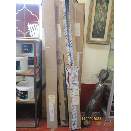 303 - Various shower doors and associated items - new