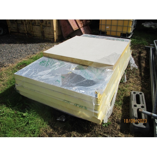23 - 4 1/2 sheets of Kingspan thermal insulation