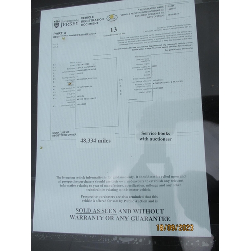 13 - A 2005 Ford Fiesta Zetec 1.4 five door hatchback J95335 (petrol/manual), odometer reading 48,334 mil... 