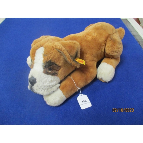 156 - A Steiff St. Bernard dog