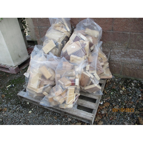 32 - Ten bags of fire wood