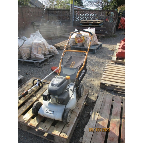 34 - A Ryobi self propelled motor mower (requires a service)