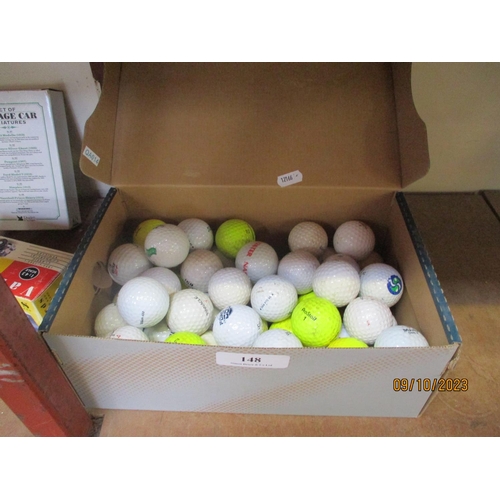 148 - A quantity of golf balls