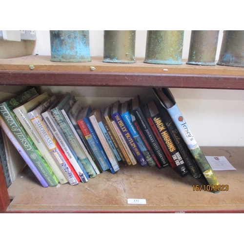 132 - An accumulation of books pertaining to Jersey and the other Channel Islands