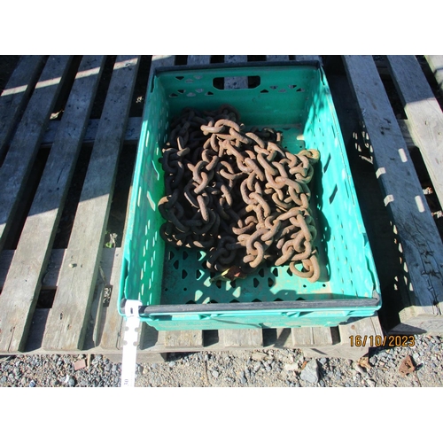 30 - A length of mooring chain