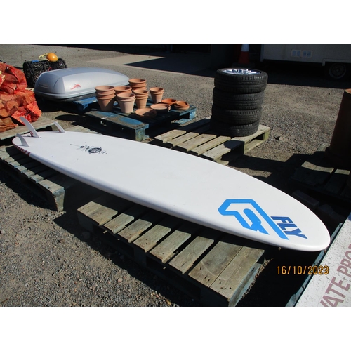 76 - A Fanatic Fly 159L 10' paddle board