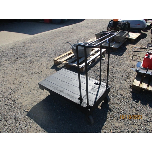 80 - A four wheel removal trolley