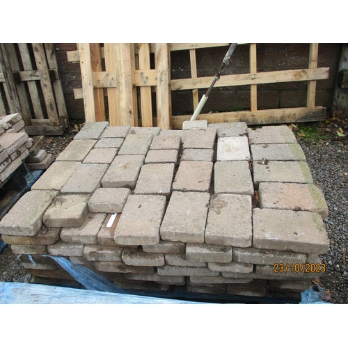 25 - A pallet of brick pavers