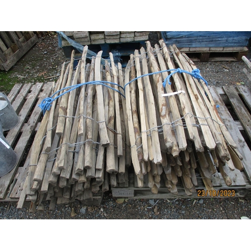 31 - Two rolls of Chestnut Pale fencing