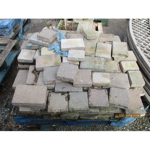 34 - Two pallets of brick pavers