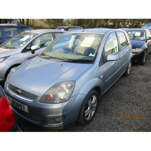 12 - A 2007 Ford Fiesta Zetec Climate 1.2 five door hatchback J110897 (petrol/manual), odometer reading 9... 