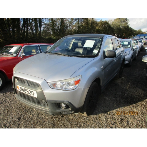 7 - A 2012 Mitsubishi ASX Clear Tec 4 1.8 TDi SUV J148920 (diesel/manual), odometer reading 62,619 miles