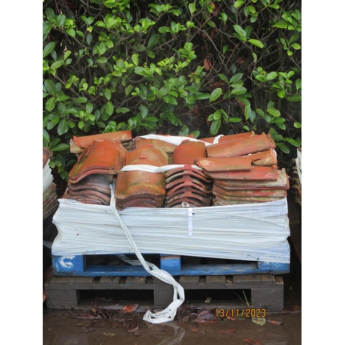 41 - A pallet of traditional Jersey pantiles