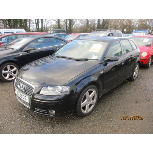 18 - A 2005 Audi A3 Sport 2.0 TDi five door hatchback J72805 (diesel/automatic), odometer reading 106,968... 