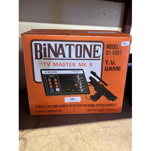 446 - A mid century Binatone TV Master Mark 6 TV game