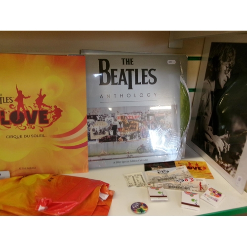 160 - A collection of Beatles memorabilia