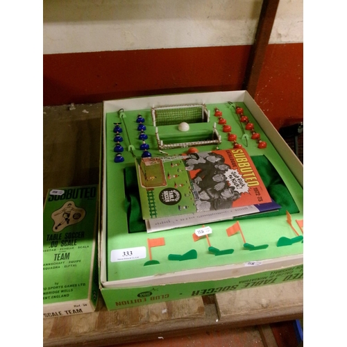 333 - A Subbuteo Table Soccer Club Edition football game