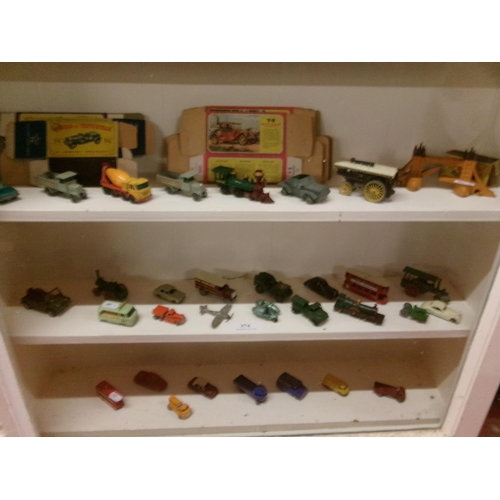 374 - A selection of mid century diecast models