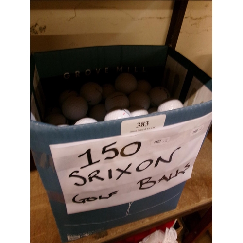 383 - One hundred and fifty Srixon golf balls