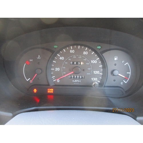 9 - A 2001 Hyundai Accent 1.3i three door hatchback J77961 (petrol/manual), odometer reading 53,995 mile... 