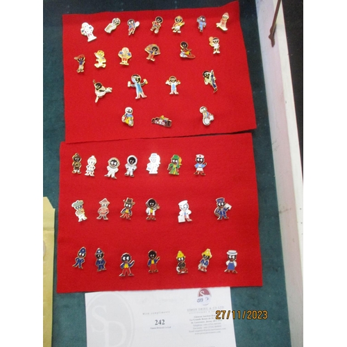 242 - A collection of Robinsons lapel badges