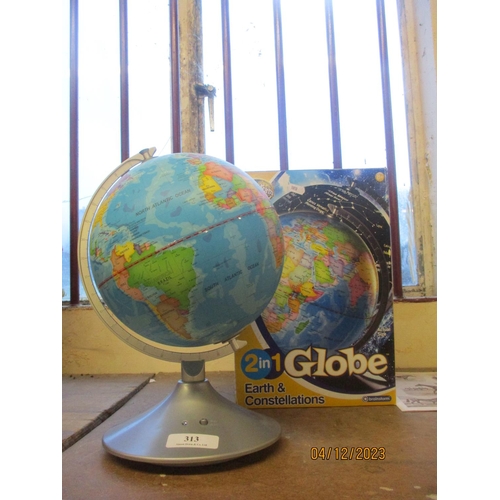 313 - A Brainstorm Toys 2 in 1 globe