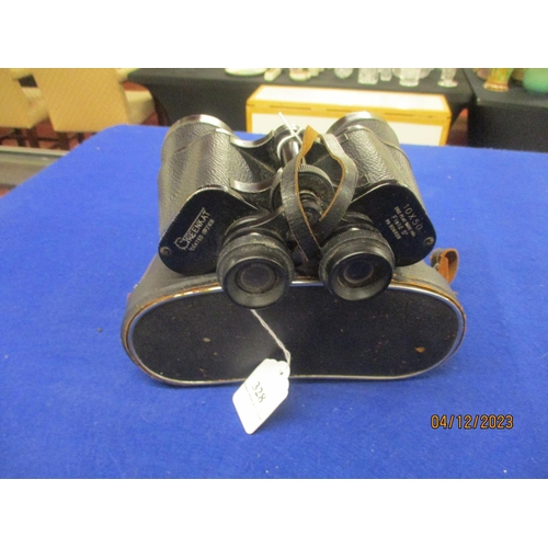 328 - A pair of Greenkat 10x50 binoculars and case