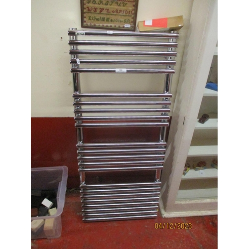 380 - An Acova heated wall mounted towel rail